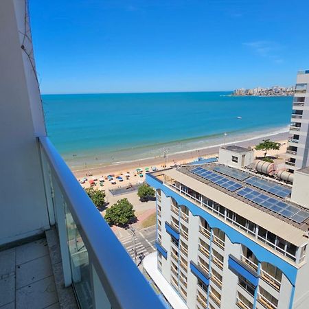 Apartamento Maravilhoso 3 Quartos Com Vista Para O Mar 3 Quartos Wifi Pes Na Areia Guarapari Exterior foto